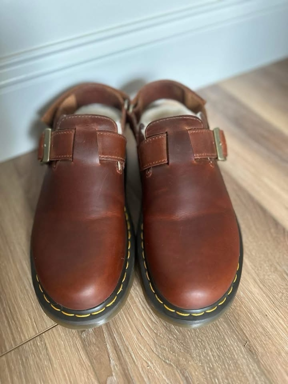 Doc Marten Jorge II Faux fur lined mules